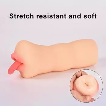 Чашка Pussy Doll Водонепроницаемая компактная чашка TPE для мужской мастурбации Pussy Doll Cup для секса-удовольствия