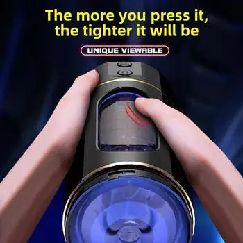 Чашка-самолет с голосовым интерактивным вибрационным массажем для мужчин Мастурбатор для взрослых Эротические секс-товары Battery