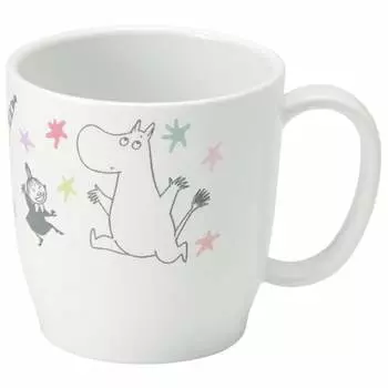 Чашка Skater, можно мыть в посудомоечной машине, с ионами серебра Ag+, антибактериальная, 240 мл, Звезда Муми-тролля, сделано в Японии XP11AG-A