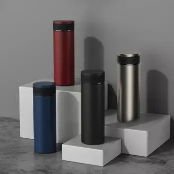 Чашка-термос из нержавеющей стали 316, подарок на фестиваль середины осени для учителей, деловая офисная чашка 500ml