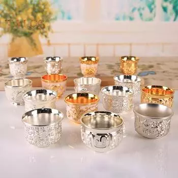 Чашка вина в китайском стиле, практичная, компактная, модная, глянцевая, с тонкой текстурой, чашка для вечеринки