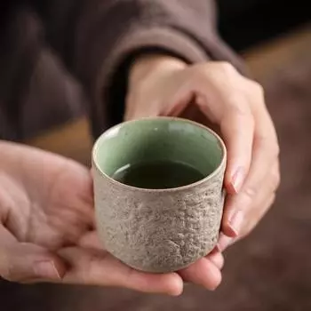 Чашки для эспрессо, японская керамическая чашка для чая, фарфоровая чаша для чая, керамическая кружка для кофе, кружки для послеобеденного чая, кофейные чашки, оптовая продажа, 1 шт. 1PC