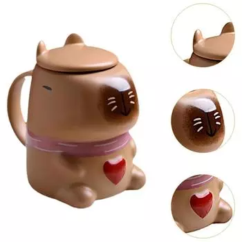 Чашки для чая Подарки для детей и взрослых Милые чашки для питья в виде животных One Size