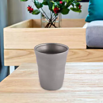 Чашки для чая, воды, кофе, походные, штабелируемые, емкостью 280 мл, стаканы из нержавеющей стали