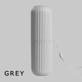 Чашки для полоскания рта и чистки зубов, простой зубной цилиндр, чехол для зубной пасты, портативный дорожный костюм, ящик для хранения розовый