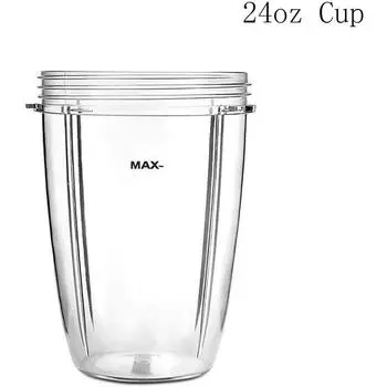 Чашки на 24 унции для аксессуаров Nutribullet, 600 Вт, 900 Вт, блендер, соковыжималка, миксер, запасные части(2