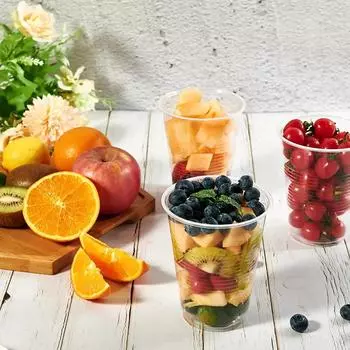 Чашки, столовые приборы, пластиковые вазы, шт., для улицы, прозрачные, для кухни, 160/170/200 мл, 25/50, одноразовые, для вечеринок, дней рождения, пикников, новые, пластиковые чашки. Бар 1pc