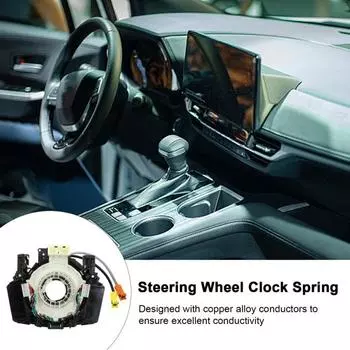 Часовая пружина прочная конструкция универсальная простая установка запасные части для часовой пружины 25567-5X00A/25567-ET025 чёрный