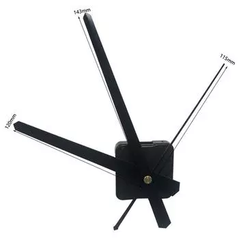 Часовой механизм часовой стрелки: Длина вала 120 мм: 13 Мм красный