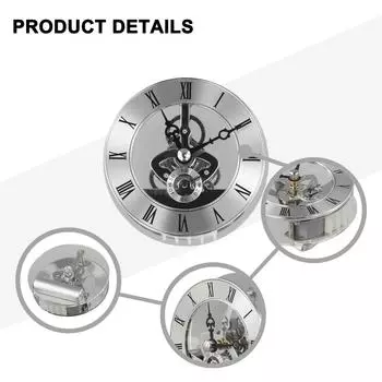 Часовой механизм Вставка для часов DIY Детали Золотой ободок золотой