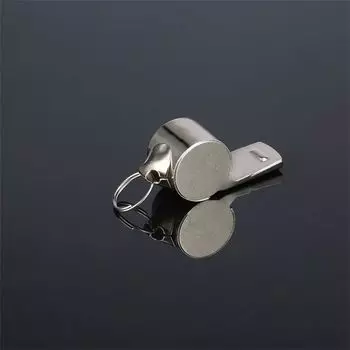 Часть Креативное Новое Поступление Спортивный Тренировочный Свисток Аварийный Свисток Выживания Судейский Свисток Металл серебряный