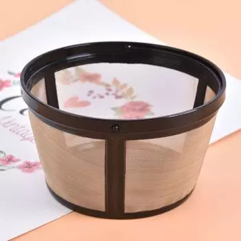 Части кофемашины с сетчатым экраном из нержавеющей стали, цилиндрический фильтр, корзина для фильтра