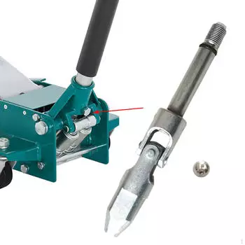 части вала автомобильного гидравлического домкрата 2Т заменяют прочную резьбу головки 16мм аксессуара автомобиля