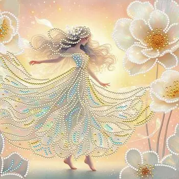 Частичная дрель Кристалл DIY 5D алмазная живопись Девушка наборы для домашнего настенного искусства Декор KH346