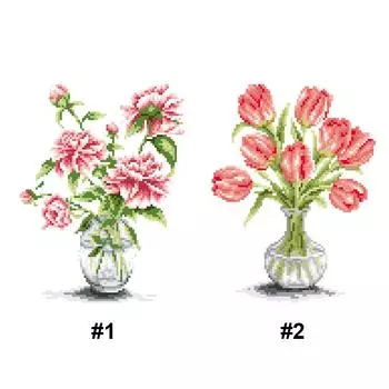 Частичная вышивка бисером печатный 9CT цветок вышивка крестом набор для домашнего декора искусство 1