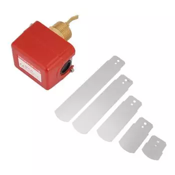 Частично нержавеющая сталь Тип 6380V 1 лопастной переключатель потока воды 1.0MPa SPDT контакты