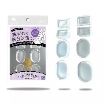 Частичные меры для обуви Обувь Bread Soft Marshmallow For Shoe Bread Clear F [Actica] Сандалии/Туфли-лодочки/Мюли Мозоли, Защита, Гель, Гель, Области, чистый