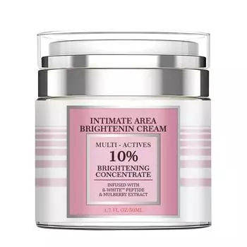 Частный отбеливающий крем, крем для бикини, крем для коррекции темных участков для улучшения пигментации ягодиц и интимных зон тела, средство для удаления темных участков One Size белый