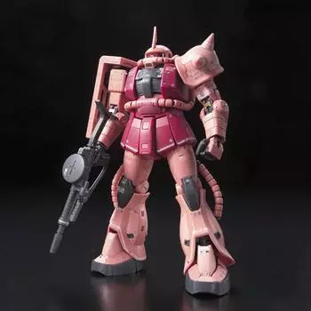 Частный самолет RG Zaku II Char, корейская популярная марка Bandai