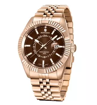 Часы 10 ATM Водонепроницаемые Японский механизм Аналоговые часы Простой подарок Бизнес Дата Дисплей Кварцевые Стильные Популярные Рейтинг Исследование Легкий Розовый