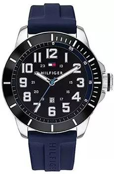 Часы 1791537 Black Navy Rubber [Tommy Hilfiger] Мужские [Товар]