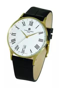 Часы 3 Hand Date Black [Charles Hubert] 4037-G Мужские белый
