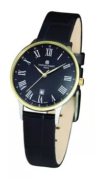 Часы 3 Hand Date Black [Charles Hubert] 7037-B чёрный
