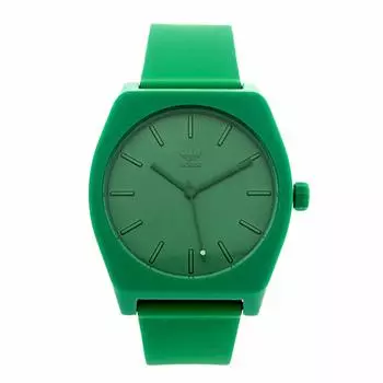 Часы adidas Unisex Process Stylish Green Soft Belt CJ6362 [Adidas] Мужские Женские [Товар]