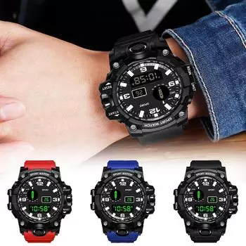 Часы электронные цифровые часы новые роскошные светящиеся высококачественные дата унисекс светодиодные женские уличные спортивные водонепроницаемые мужские часы популярные уникальные красный