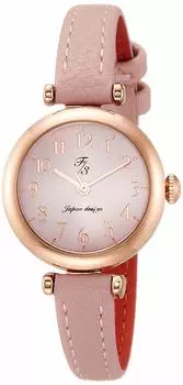 Часы ALIAS F3 Classic Analog с водонепроницаемым кожаным ремешком FP001PK7 женские розовые