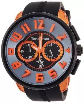 Часы Altec Gulliver Altec Gulliver оранжевый циферблат алюминий минеральное стекло кварцевые 51 мм часы TY146003 черные [Tendence] мужские [Товар]