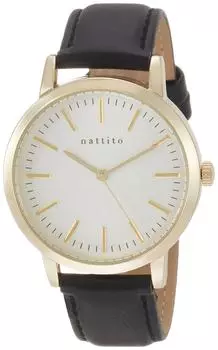 Часы Analog Danny кожаный ремешок черный [Fieldwork] QKS136-6 мужские