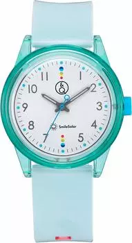 Часы Analog Smile Solar Matching Style Водонепроницаемый уретановый ремень Зеленый [Citizen Q&Q] RP26-008 Мужские зелёный