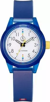 Часы Analog Smile Solar Matching Style Водонепроницаемый уретановый ремень Синий [Citizen Q&Q] RP29-010 Женские синий