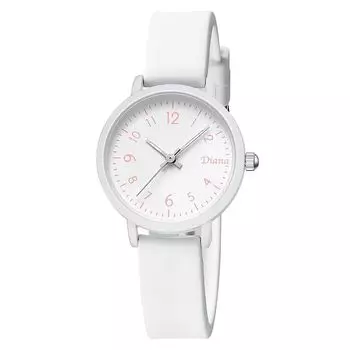 часы аналоговые силиконовый ремень мужские женские популярные водонепроницаемые часы японский механизм простые повседневные работа ежедневные поездки на работу Для студентов экзамены подарок ежедневно