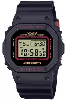 Часы Andres Iniesta Signature Model Black [Casio] G-Shock [] DW-5600AI-1JR Мужские