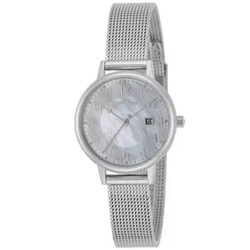 Часы Angel Heart Innocent Time Kanna Hashimoto Collaboration Model Pearl Dial Циферблат из нержавеющей стали Солнечная батарея 29MM Обычная гарантия Часы ITN29SS серебряный