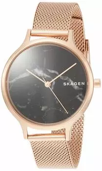 Часы ANITA SKW2721 из настоящего импортного розового золота [Skagen] женские