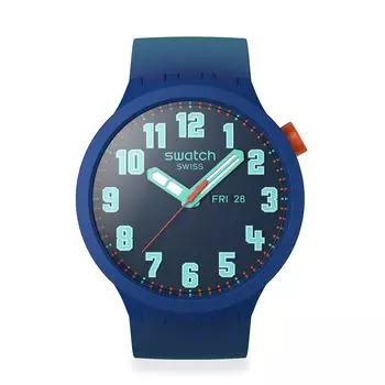 Часы AQUACHRONO ESSENTIALLY BOLD SB01N700 Blue [Swatch] синий