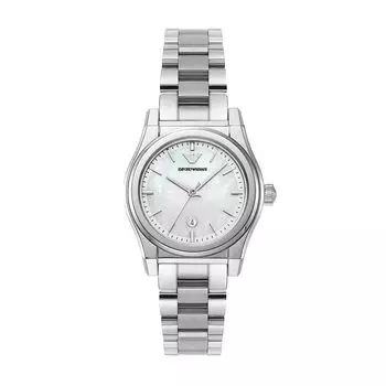 Часы AR11557 Серебряные [Emporio Armani] Женские серебряный
