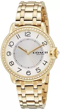 Часы ARDEN 14503810 Gold [Coach] Женские [Товар] белый