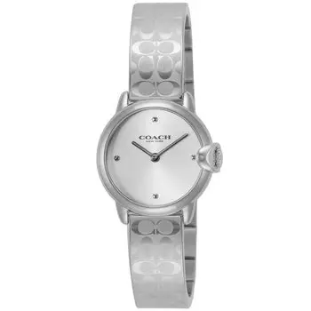 Часы ARDEN Silver Dial Stainless Steel Quartz 27MM Watch 14503691 [Coach] Женские [Товар] серебряный