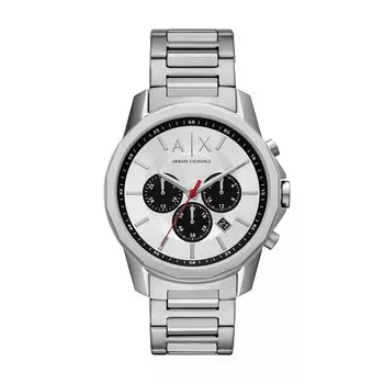Часы Armani AX1742 Silver [AX Exchange] Мужские серебряный