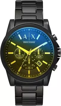 Часы Armani AX2513 Black [AX Exchange] Мужские [Товар] чёрный