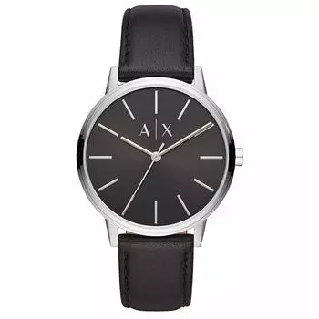 Часы Armani Cade Black Leather AX2703 [A|X Exchange] Мужские [Товар]