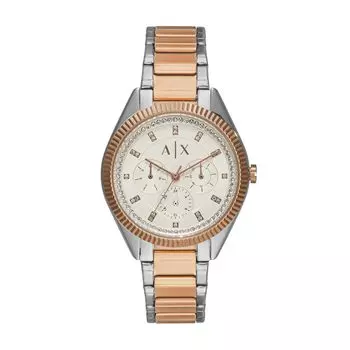 Часы Armani LADY GIACOMO AX5662 Silver Pink Gold [AX Exchange] Женские и