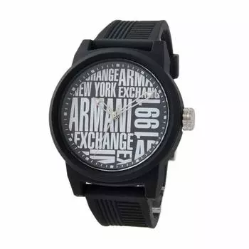 Часы ATLC Black Silicone Rubber AX1443 Часы [Armani Exchange] Мужские [Товар]