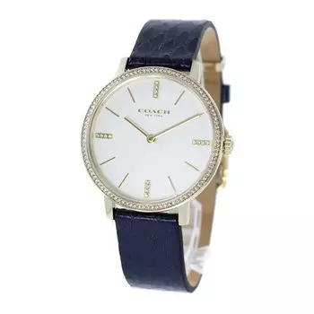 Часы Audrey с кожаным ремешком 14503351 [Coach] женские [Товар]