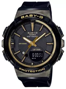 Часы Baby Gee FOR SPORTS с функцией шагомера черные [Casio] BGS-100GS-1AJF женские