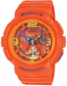 Часы Babygie Beach Traveler Series Orange [Casio] BGA-190-4BJF
